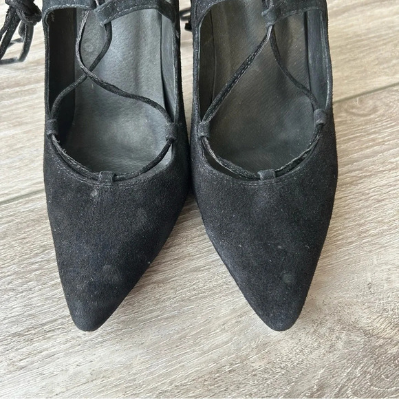 Jeffrey Campbell Brielle  Lace-Up Suede Pump - Picture 5 of 16